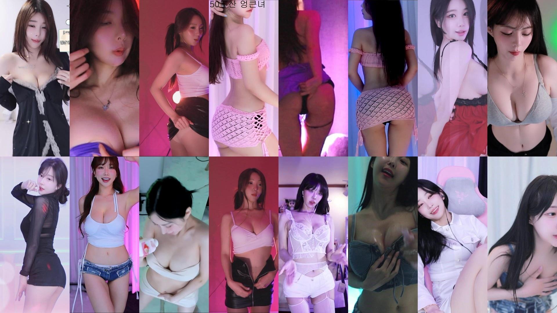 AfreecaTv韩国BJ 2025月1月7日录制舞蹈合集素材大全