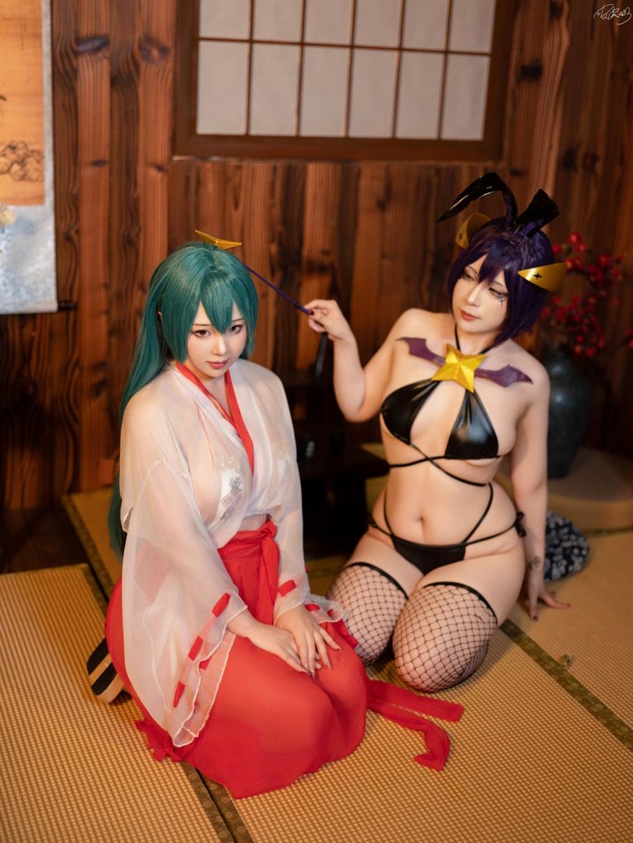 皮皮奶可可爱了啦 – 萌萌子 魔法少女巫女服-收藏版