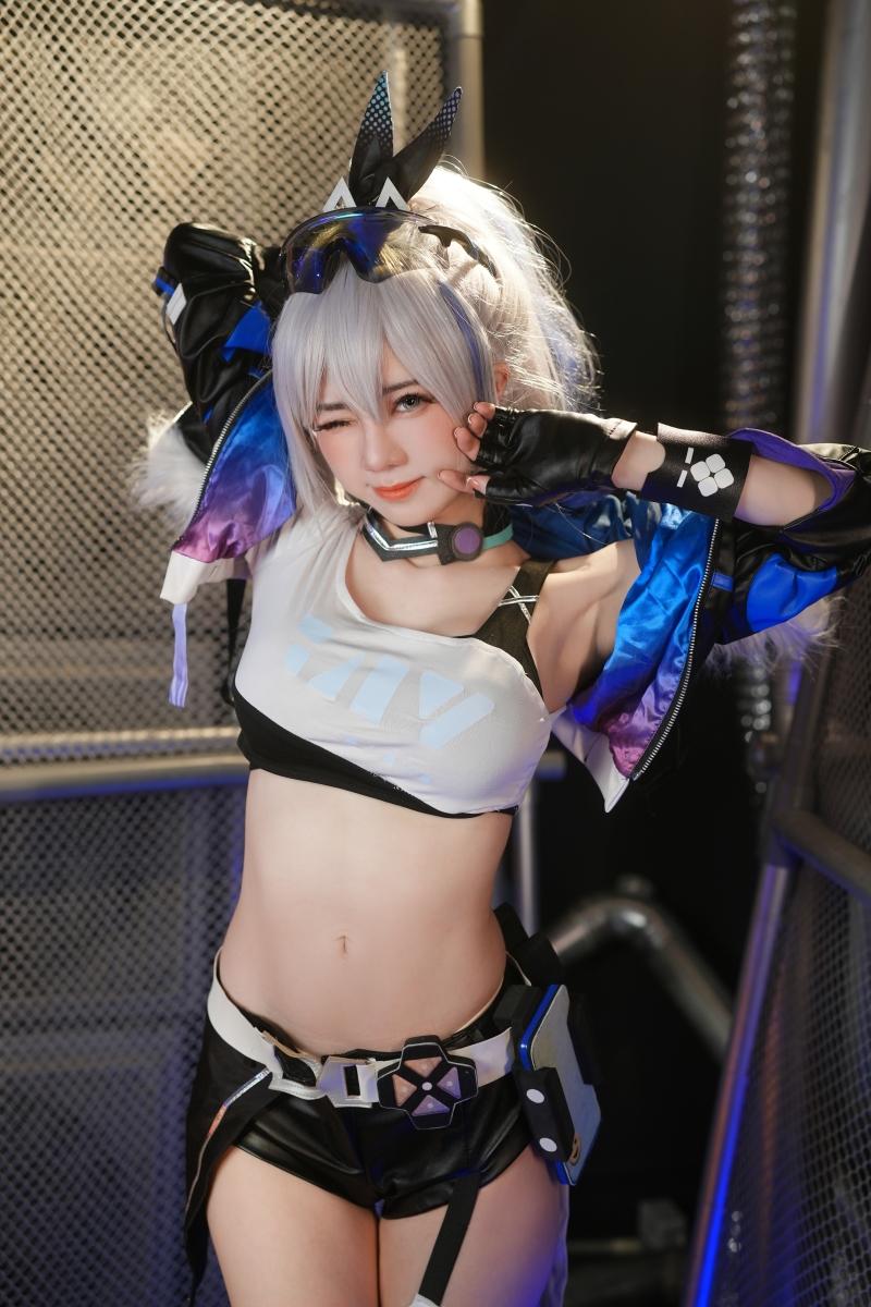 Sally Dorasnow Silver Wolf【25P-3V-355MB】-最佳coser