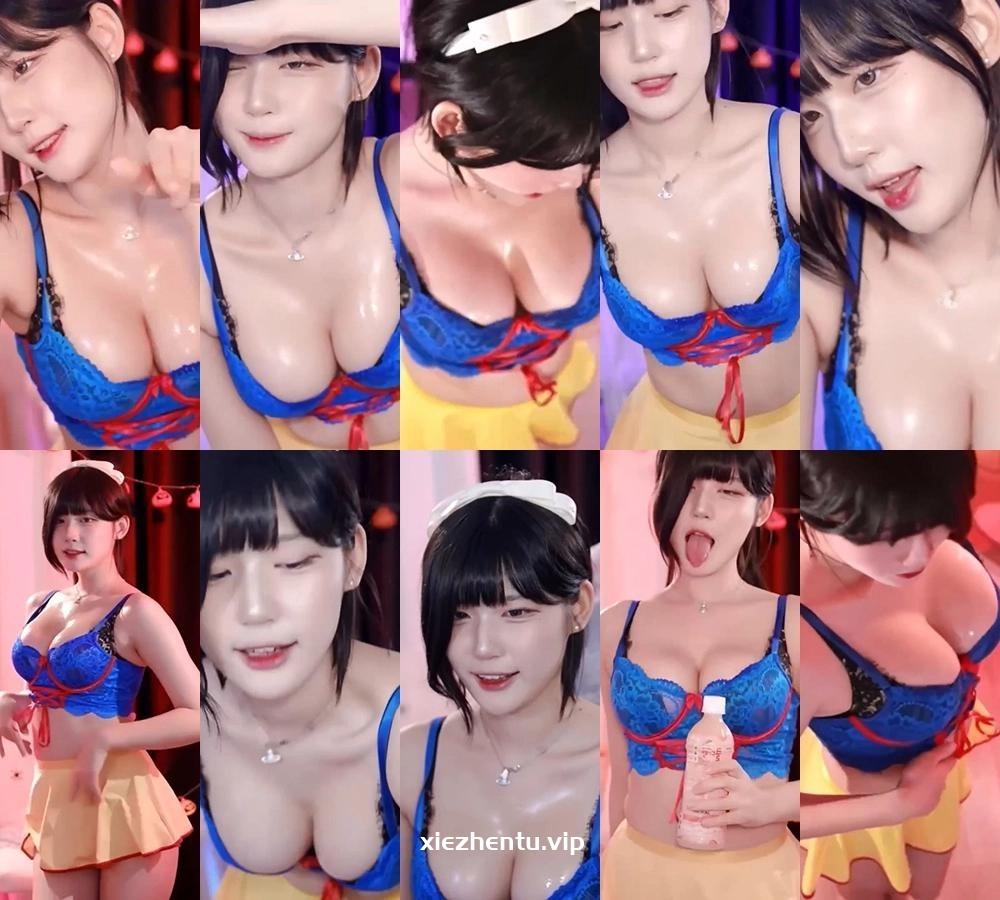 Twitch韩国BJ麋鹿(golaniyule0)精选舞蹈白雪公主精油抖凶劲爆画面