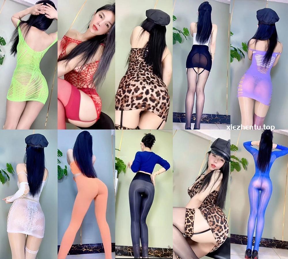 快手主播垚亦吖/你的菜付费定制会员瑜伽裤跳舞超劲爆