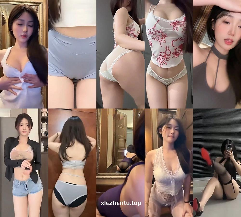 快手主播娇妻Ting/桃桃付费群定制跳舞情去素材分享