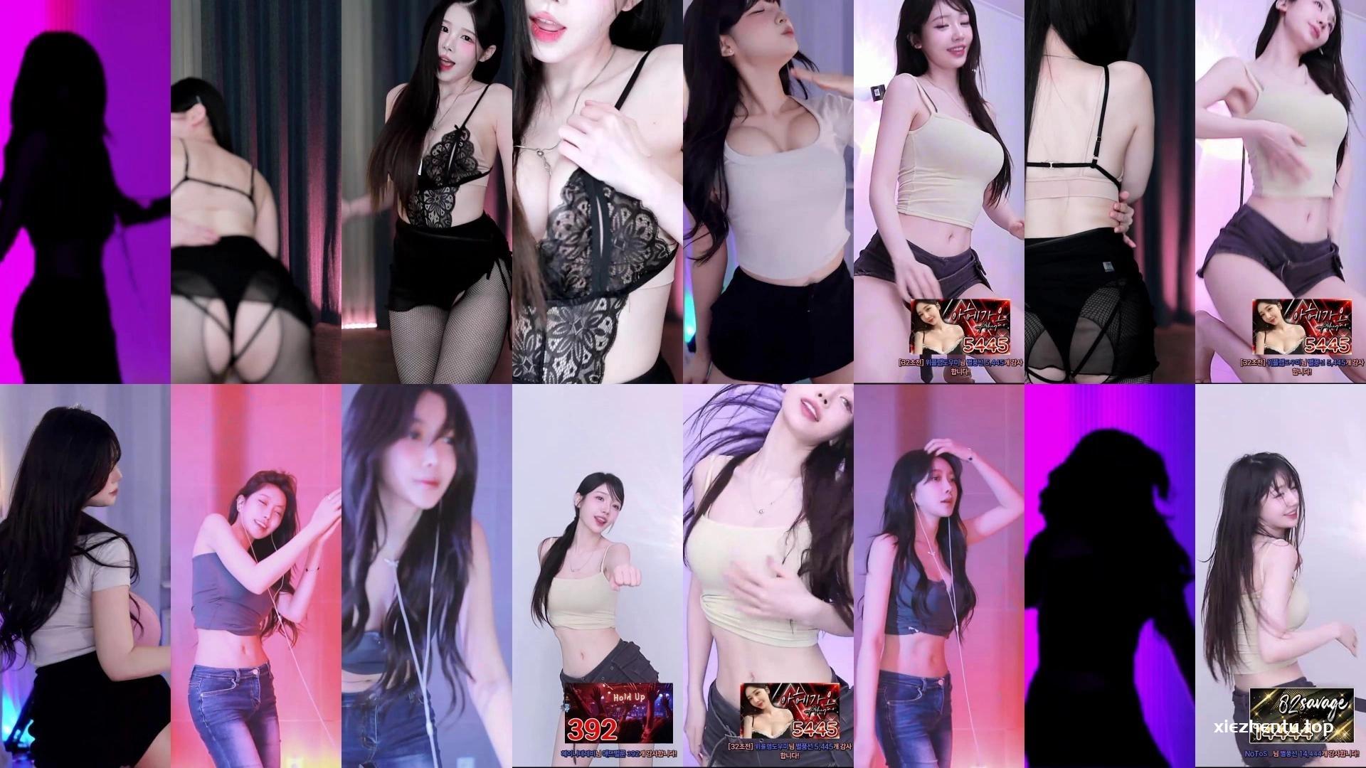 Sooplive韩国BJ 2025年9月17日录制舞蹈合集素材大全