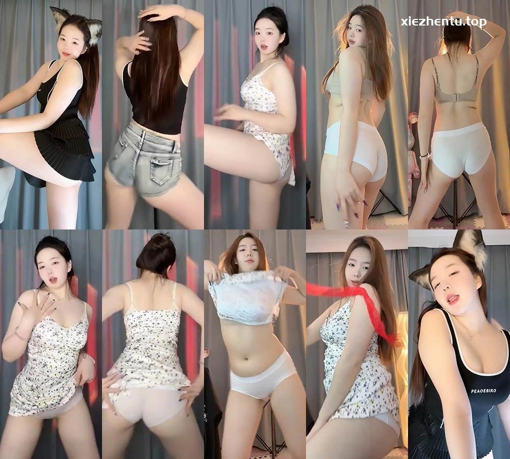 抖音主播绵绵小嘉直播跳舞精选素材大全