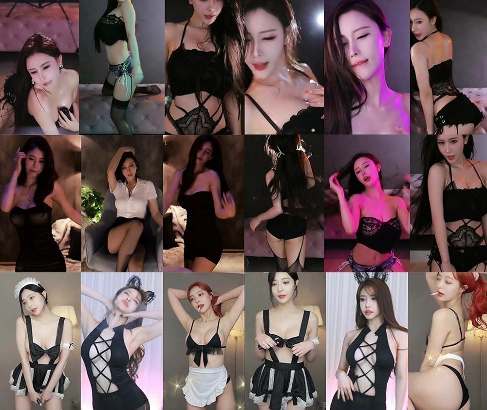 虎牙直播韩国直播无水跳舞混剪8则素材分享