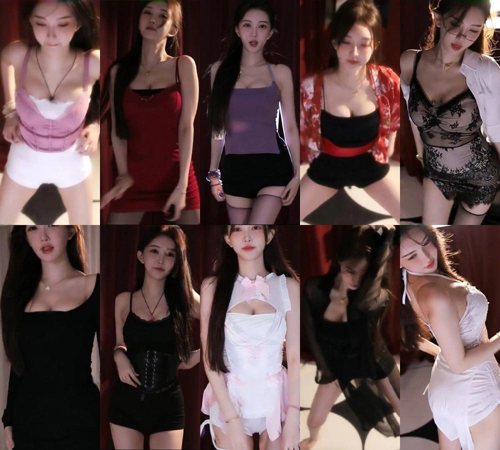 斗鱼直播南妹儿呀24年4-10月录制跳舞合集劲爆画面