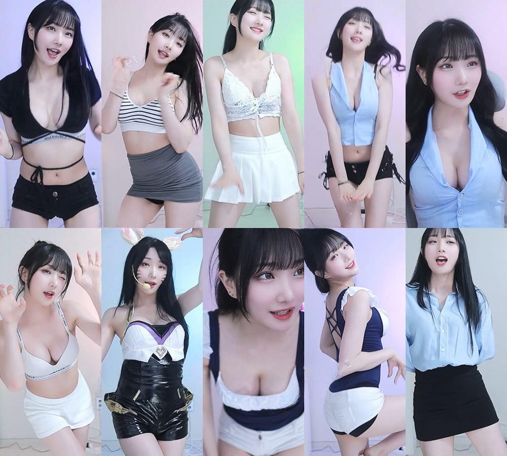 AfreecaTv韩国BJ友情24年7月舞蹈录制合集劲爆画面