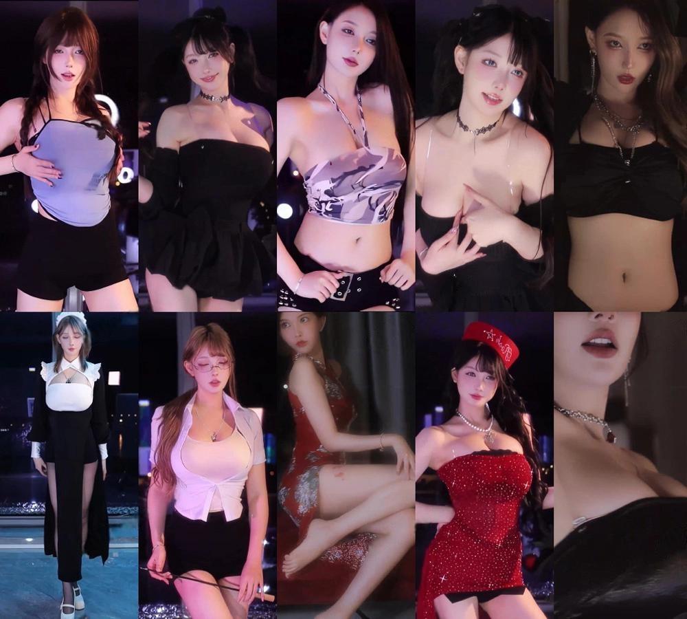 斗鱼直播米娜Minana呀精选跳舞4K无水版素材大全