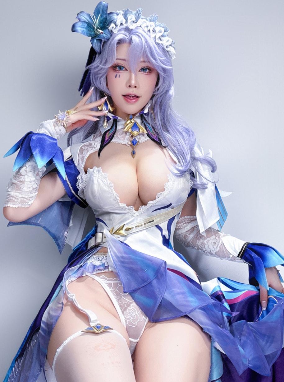 水淼aqua 鸣潮 坎特蕾拉 自拍-优质作品