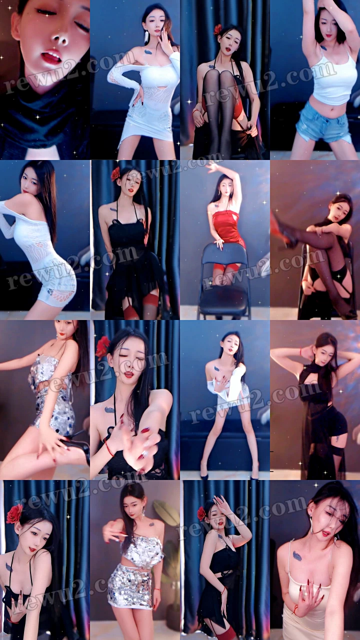 虎牙主播 年年 跳舞精选（20V3.95G）劲爆画面