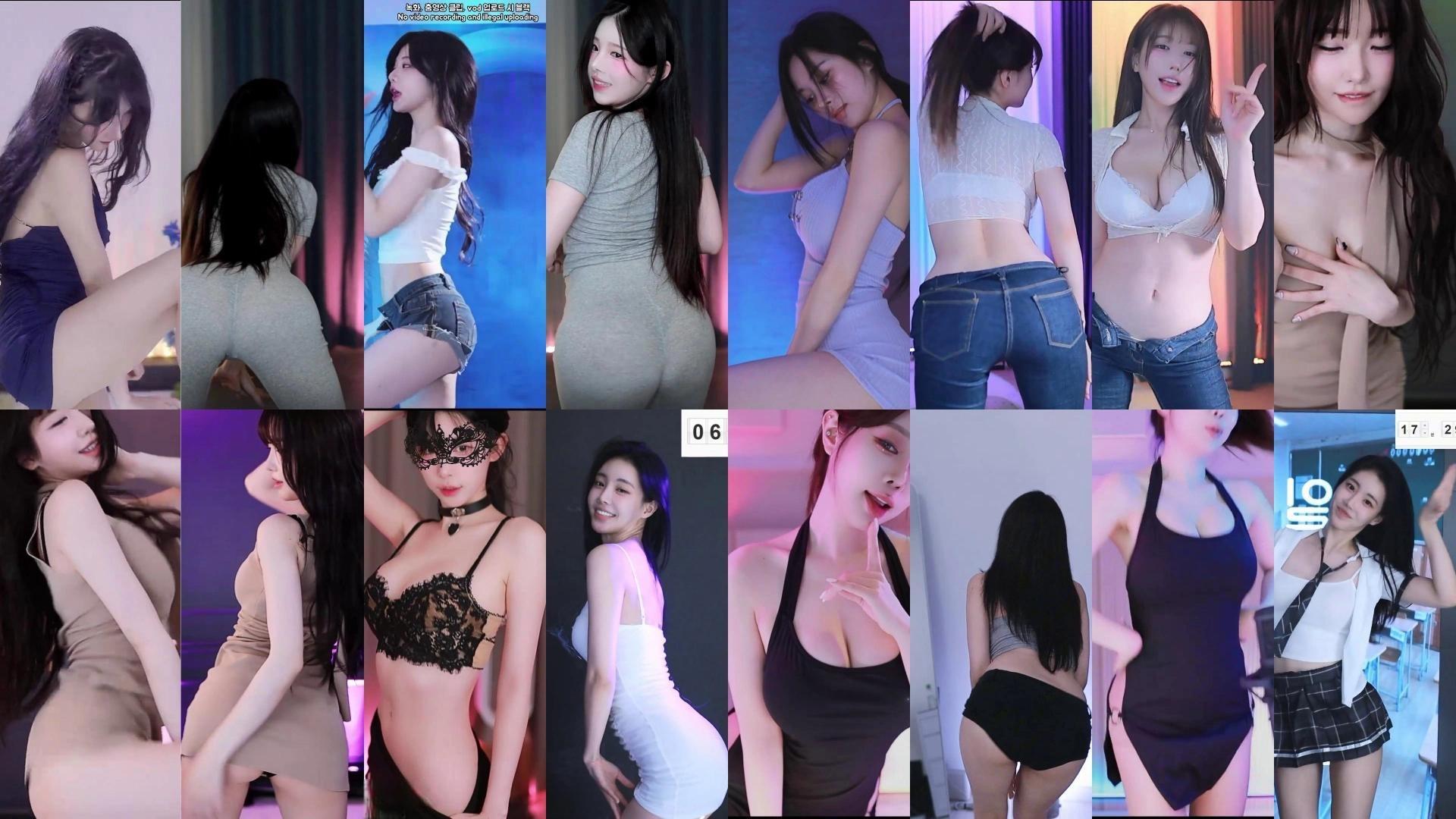 韩国BJ 2025年7月22日舞蹈视频合集 好腚 瑜伽裤有点透素材分享