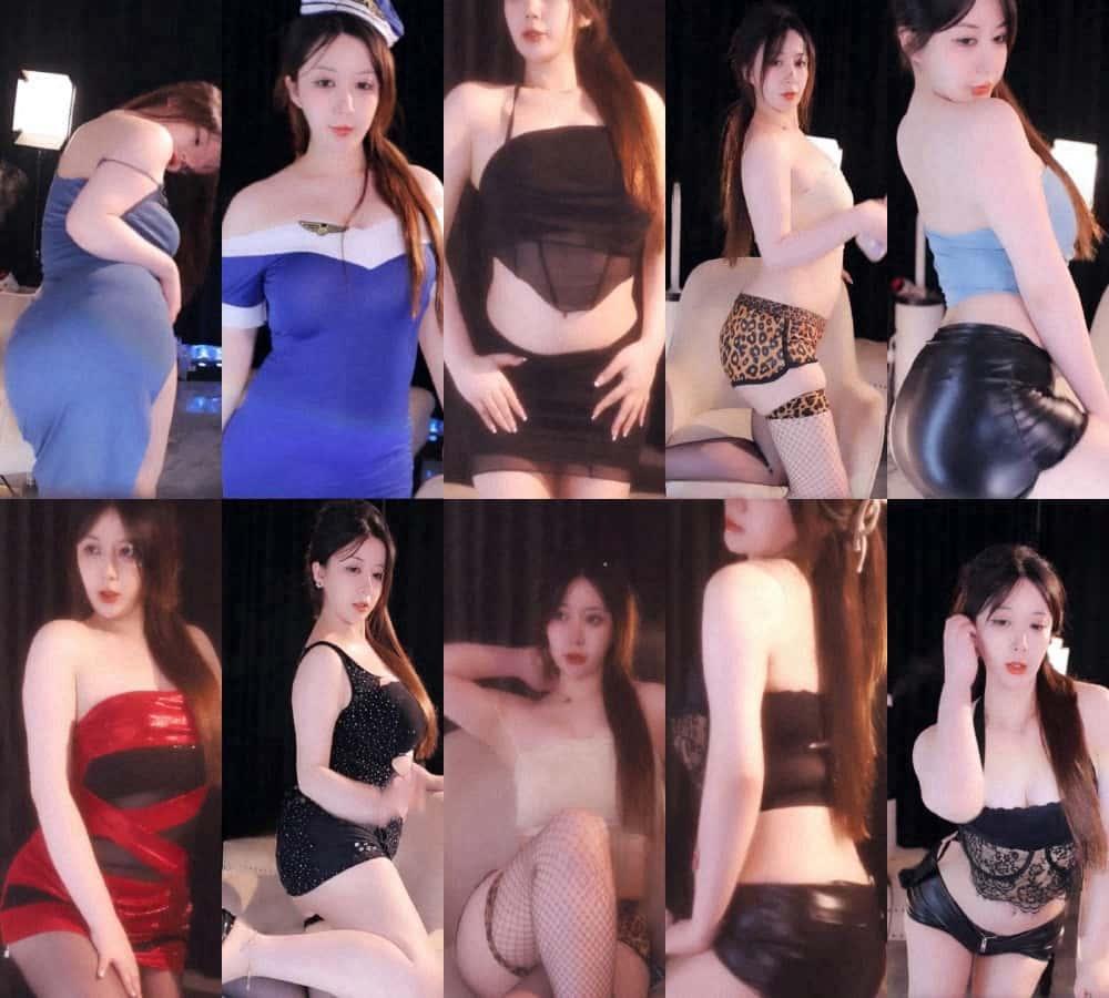 虎牙主播奇领喵帝24年10月精选跳舞合集素材大全