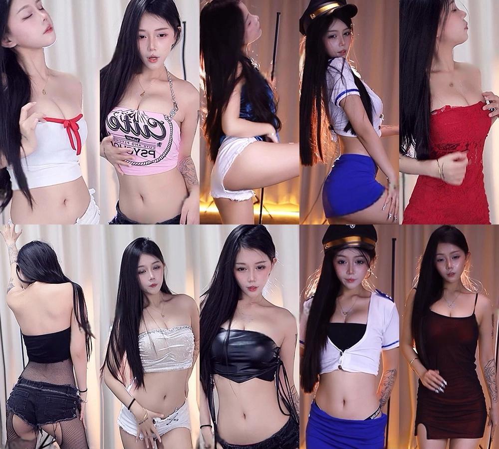 B站UP主潇苏南南直播跳舞精选合集劲爆画面