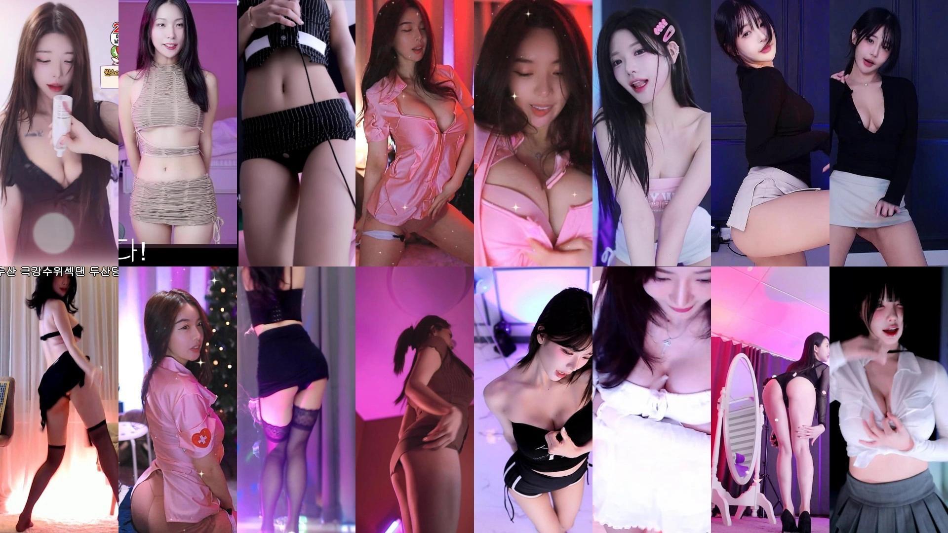 AfreecaTv韩国BJ 2025月1月19-20日录制舞蹈合集全网惊呼