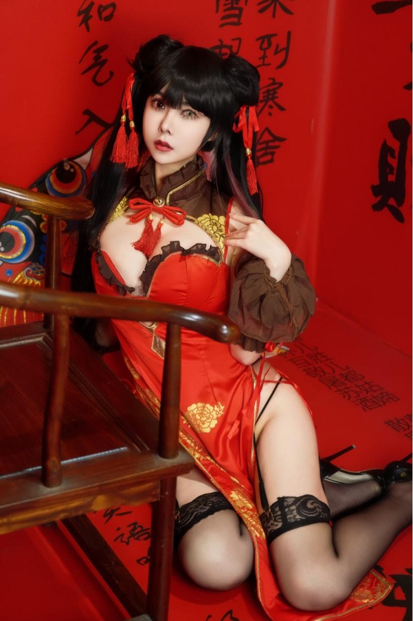 亚马逊鲶鱼 – 时崎狂三 旗袍-最佳作品