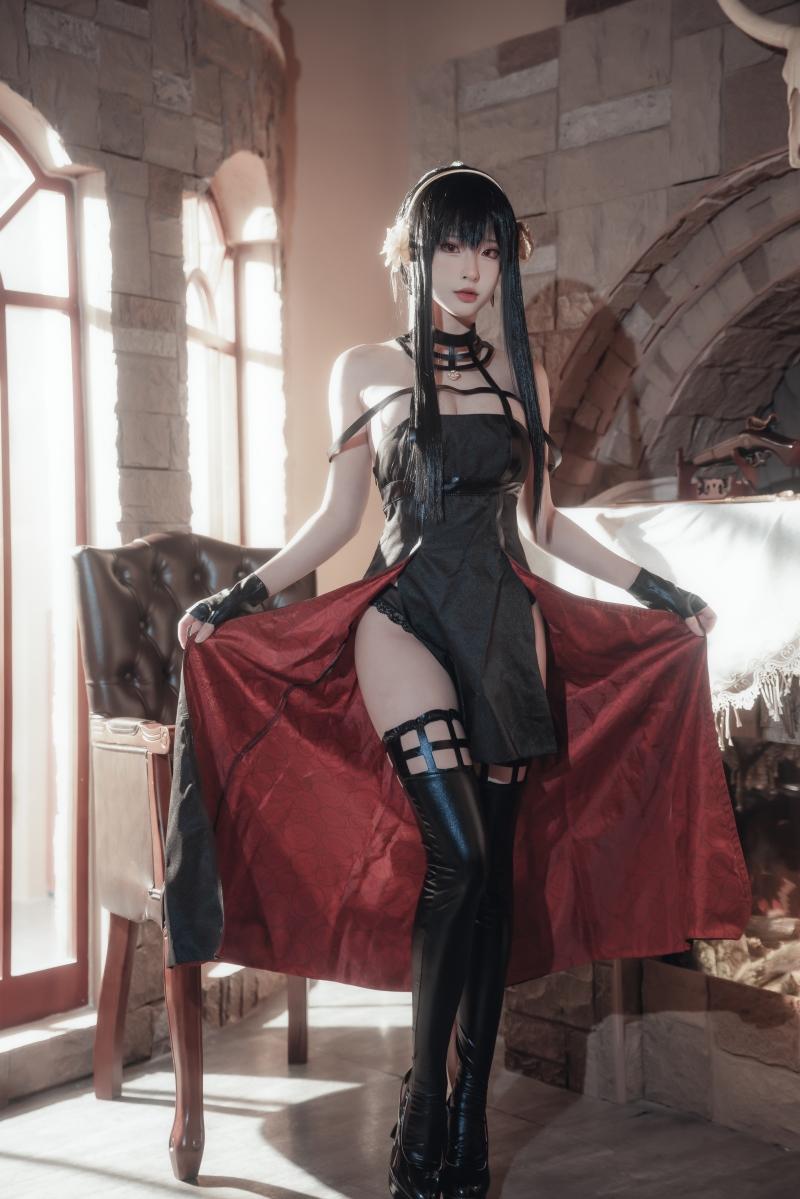 清水由乃 间谍过家家 约尔战斗服【30P-487MB】-收藏版