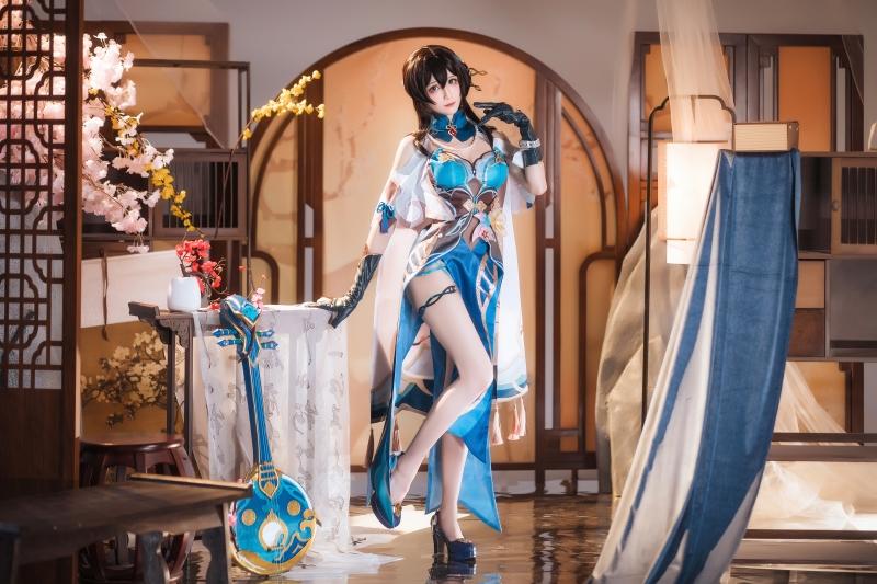 Tomoyo酱 星穹铁道 阮梅【22P-163MB】-值得一看