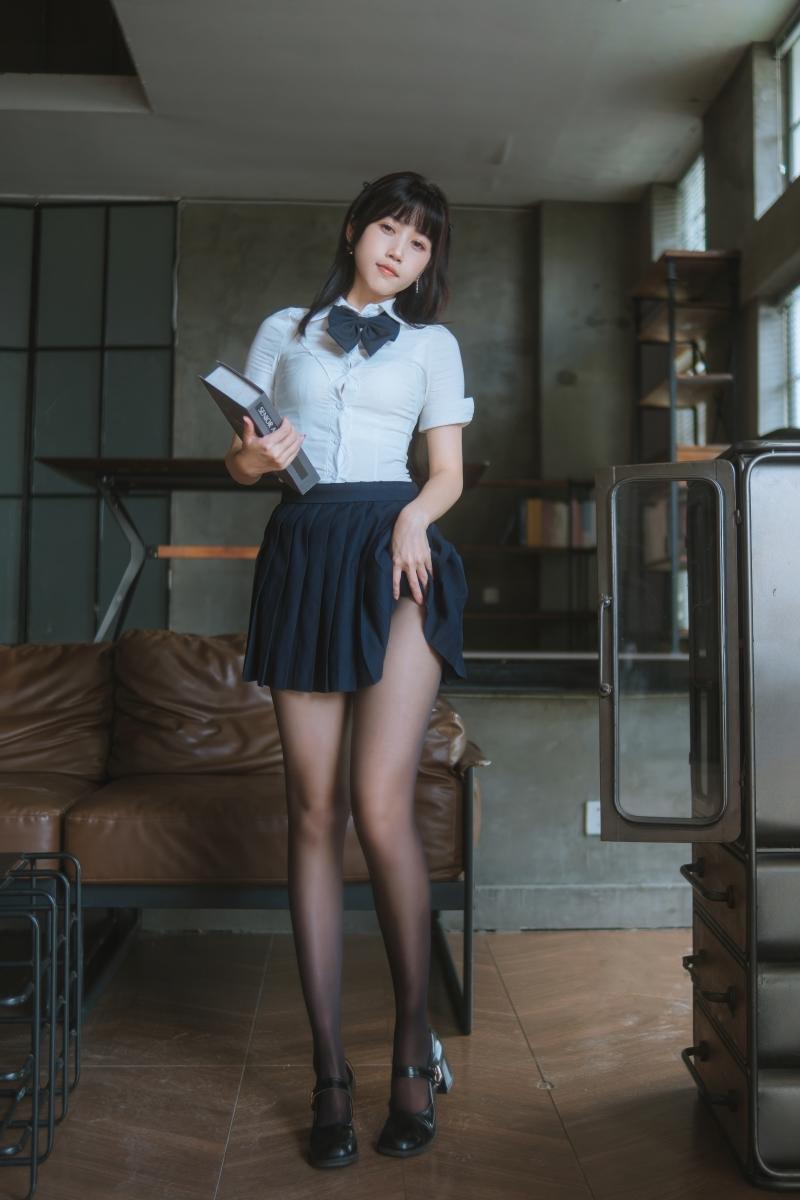 不呆猫 JK学妹户外【59P-390MB】-小编强推