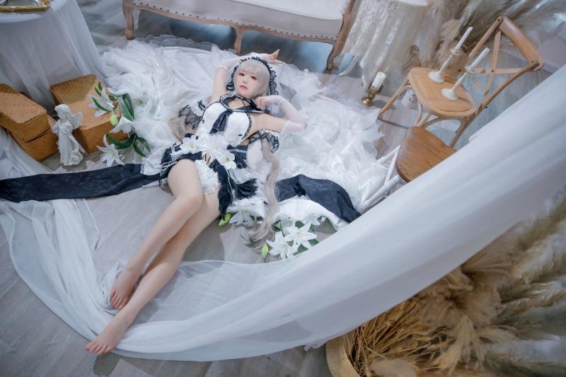 樱落酱w 碧蓝航线 可畏 礼服【20P-208MB】-非常赞