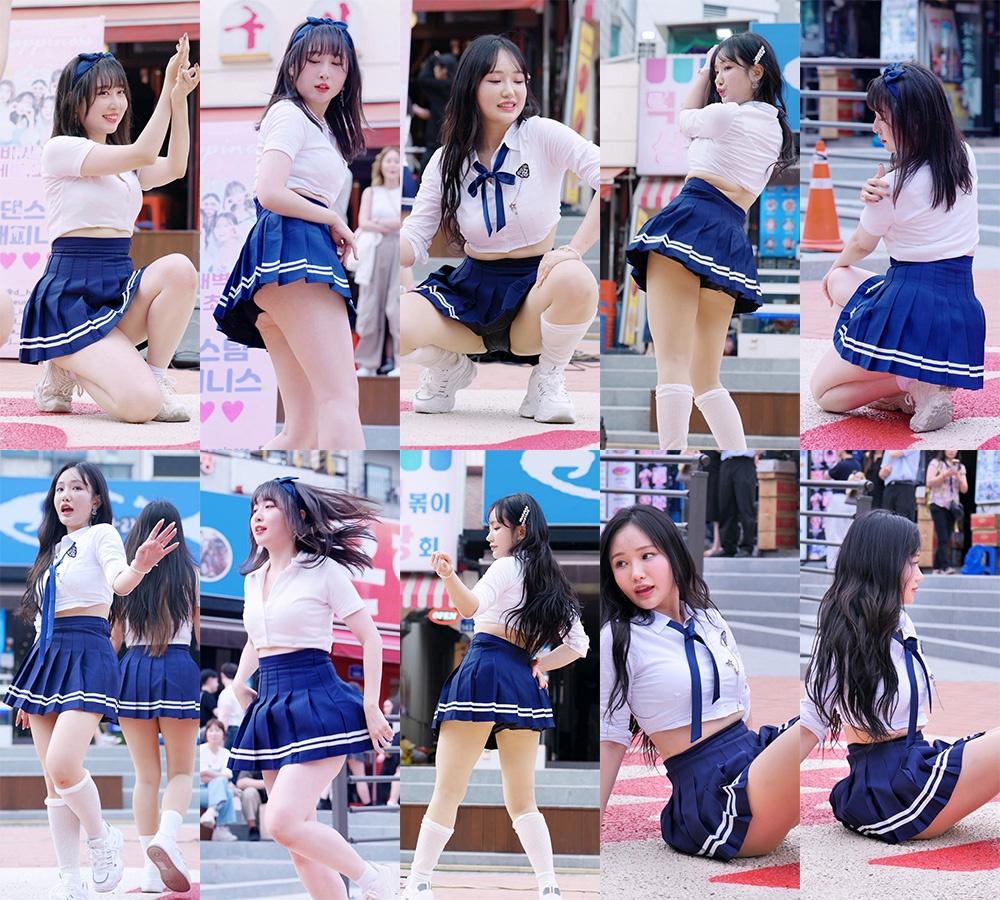 韩国女团Happiness饭拍秀 拍摄日期20240525劲爆画面