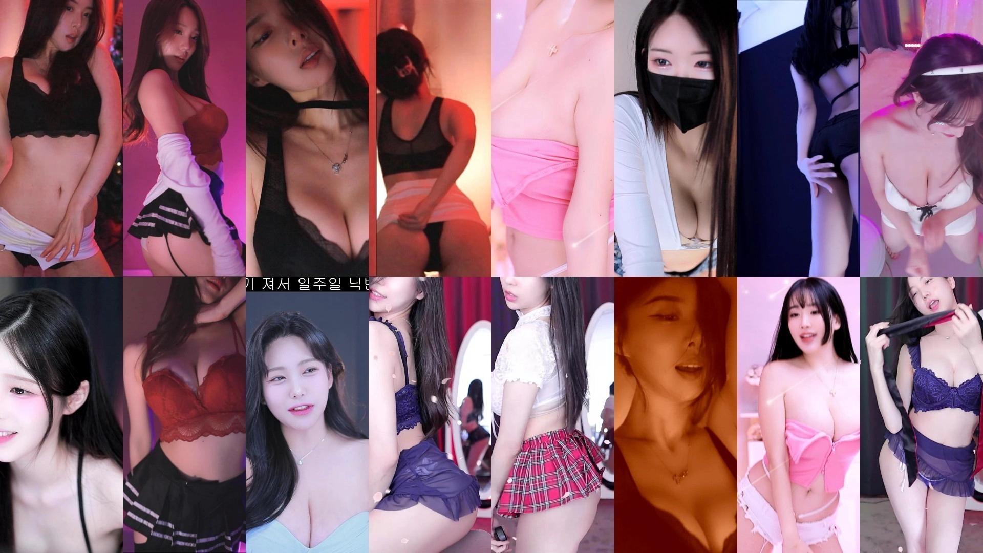 AfreecaTv韩国BJ 2025月1月8日录制舞蹈合集全网惊呼