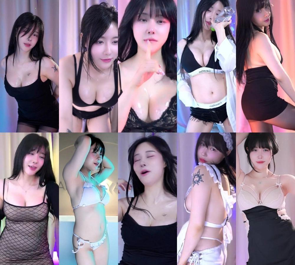 AfreecaTv韩国BJ #뉴나랑 #rang 19+精选舞蹈合集素材大全
