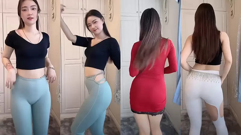 快手主播清清爱跳舞直播跳舞合集素材分享