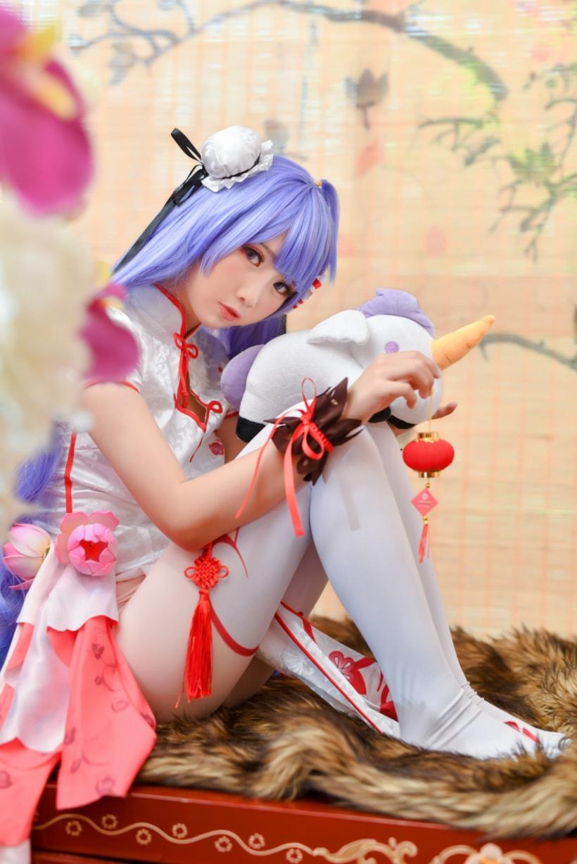 面饼仙儿 独角兽旗袍-完美coser