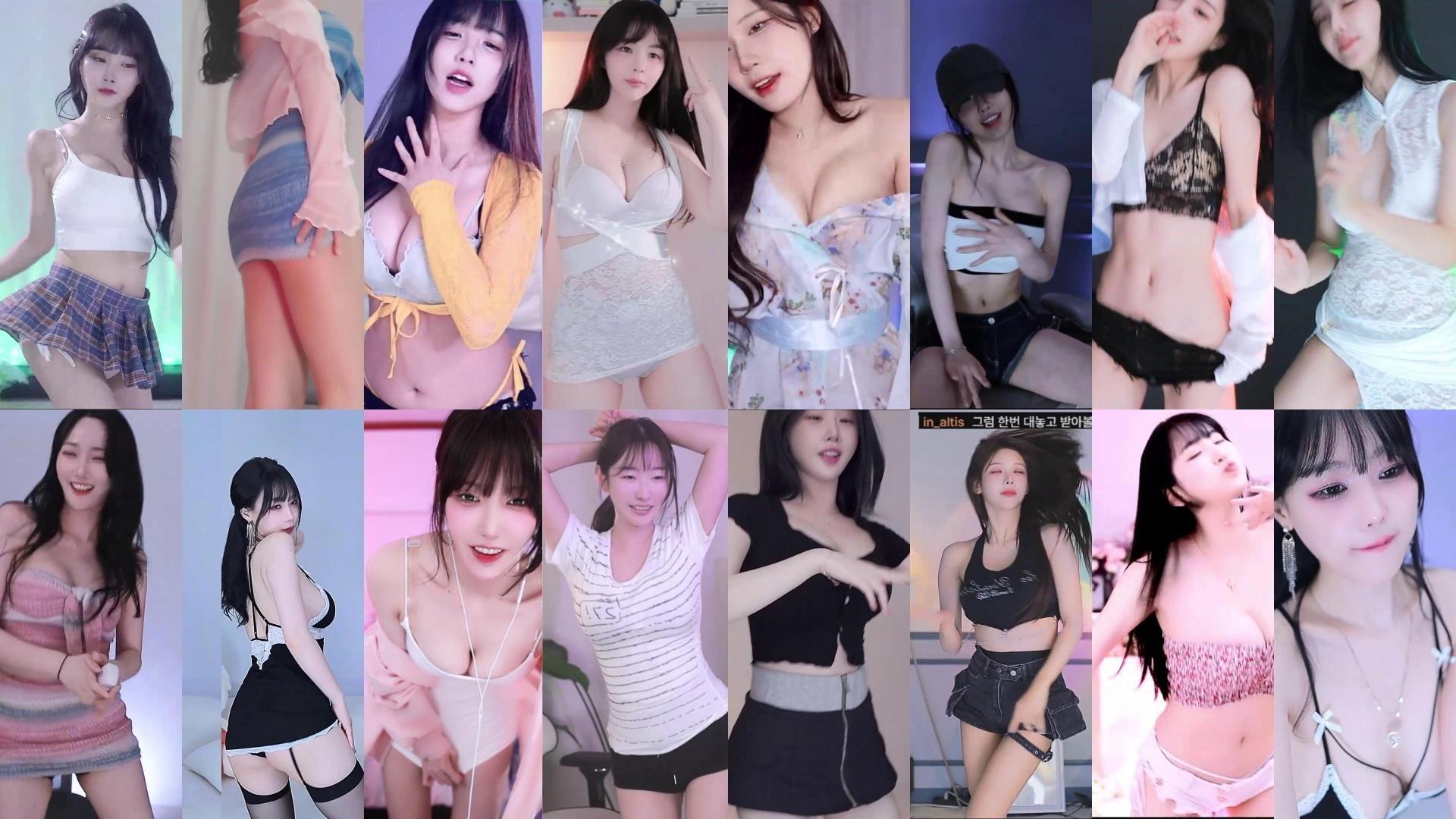 Sooplive韩国BJ 2025年6月23日录制舞蹈合集素材大全