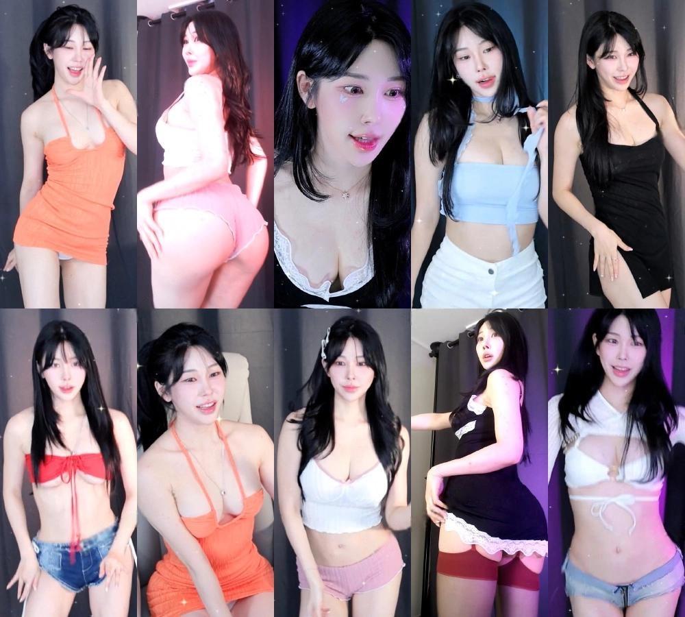 AfreecaTv韩国BJ绮丽24年10月精选舞蹈合集劲爆画面