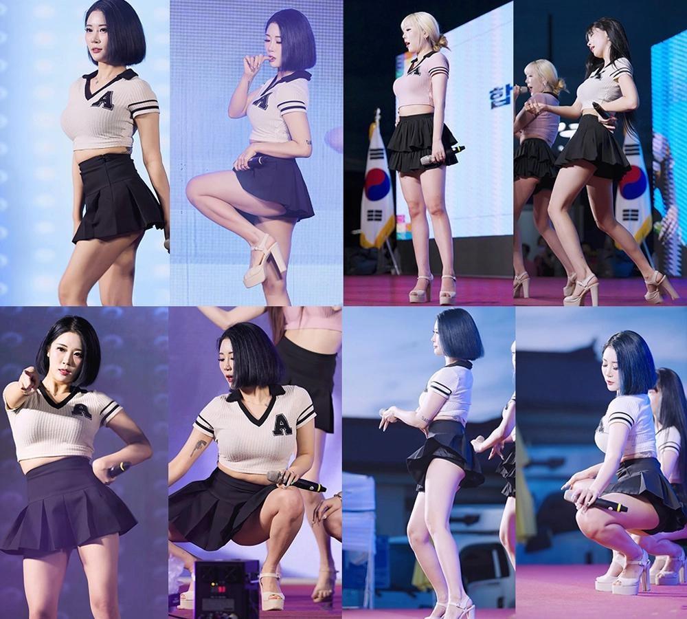 20240810韩国女团Girl Crush现场饭拍秀素材大全