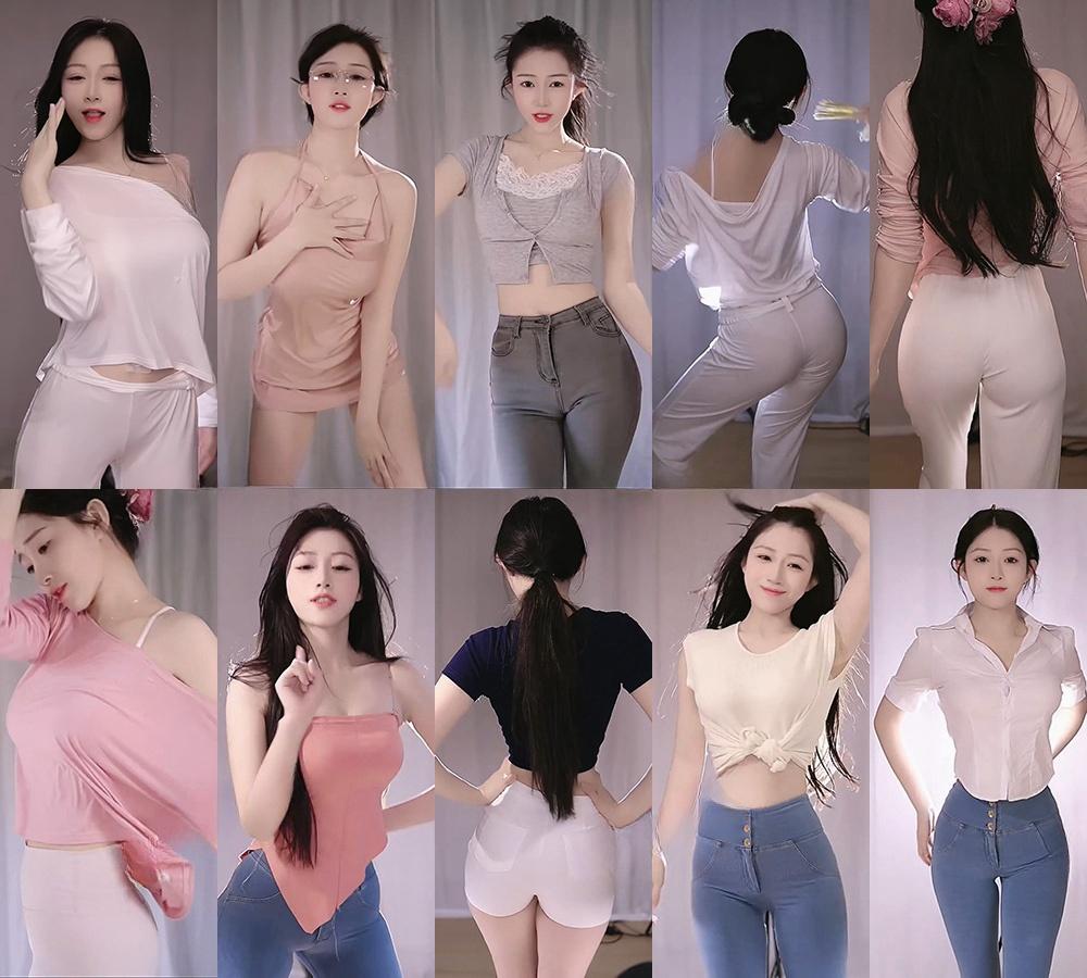 抖音主播高颜舞姬倪小妮直播跳舞整活教学分享